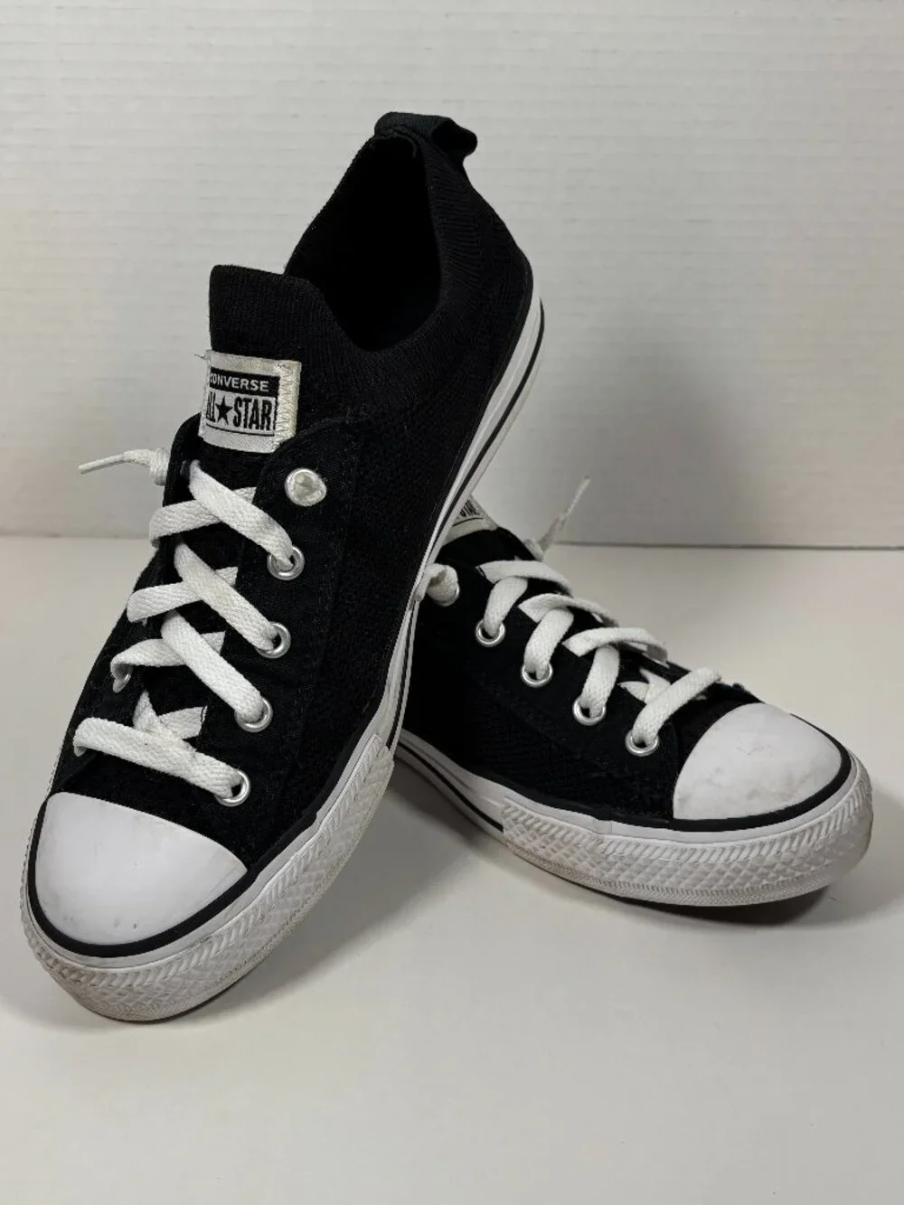 Black Mesh Converse All Star Junior 6